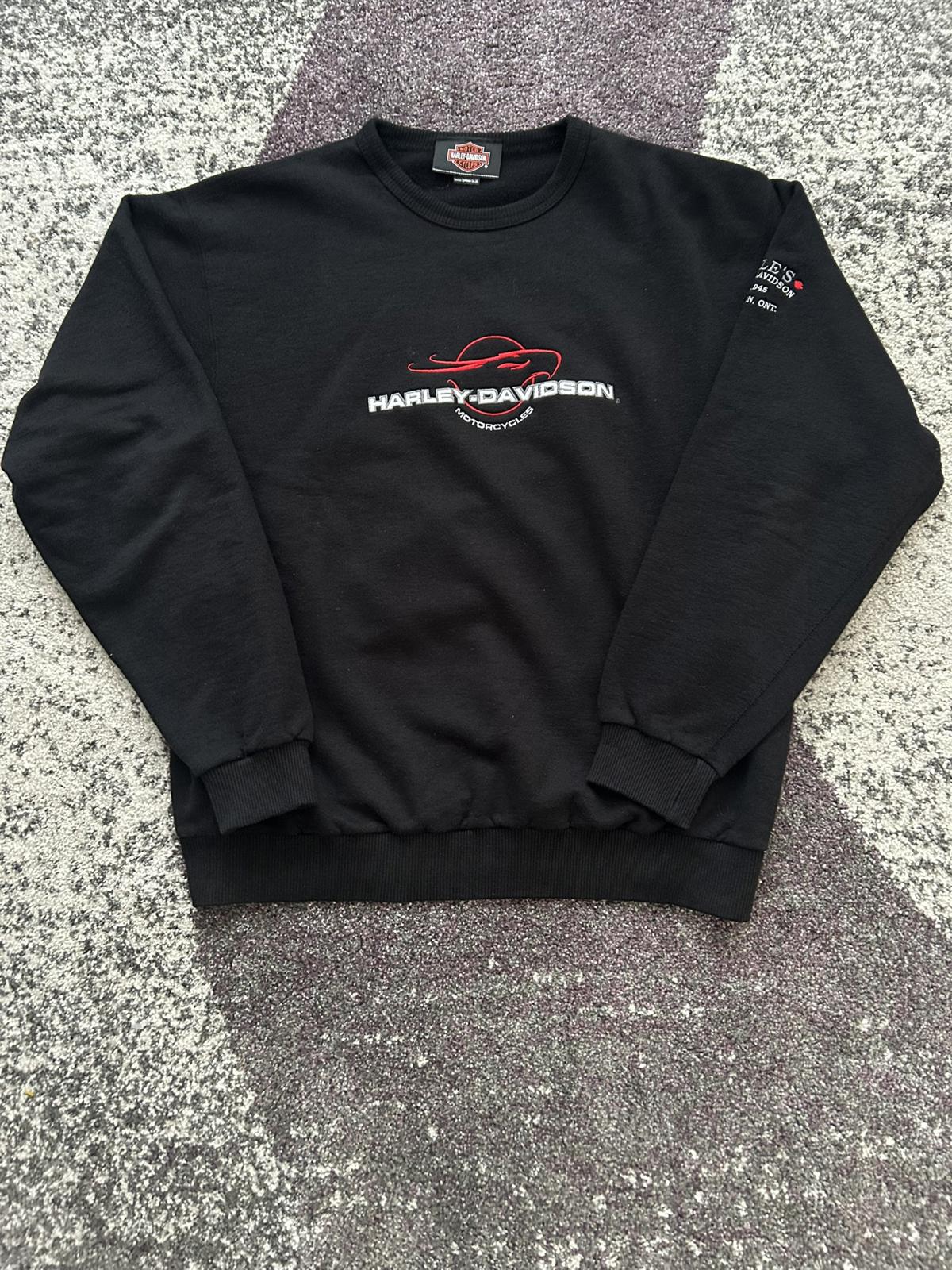 Vintage Harley-Davidson Y2K Poole’s Embroidered Crewneck