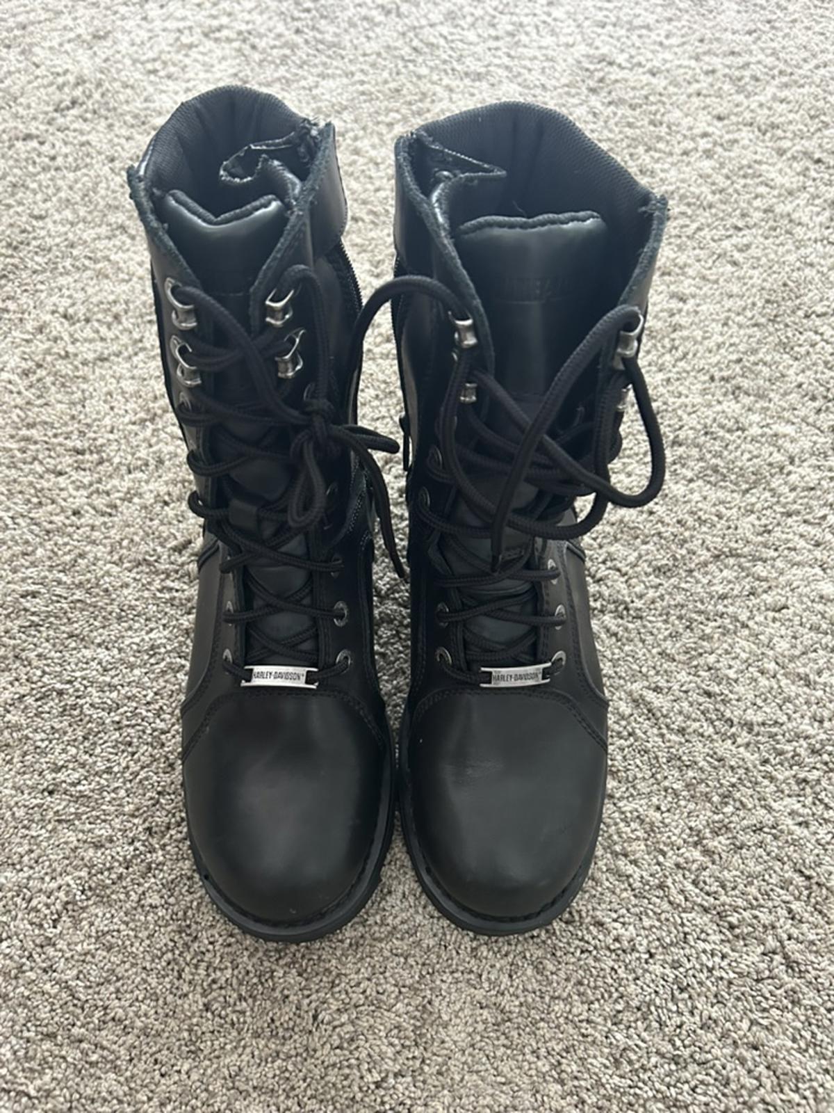 Harley-Davidson Unisex FXRG Lace-Up Boots (Women 9, Men 7)