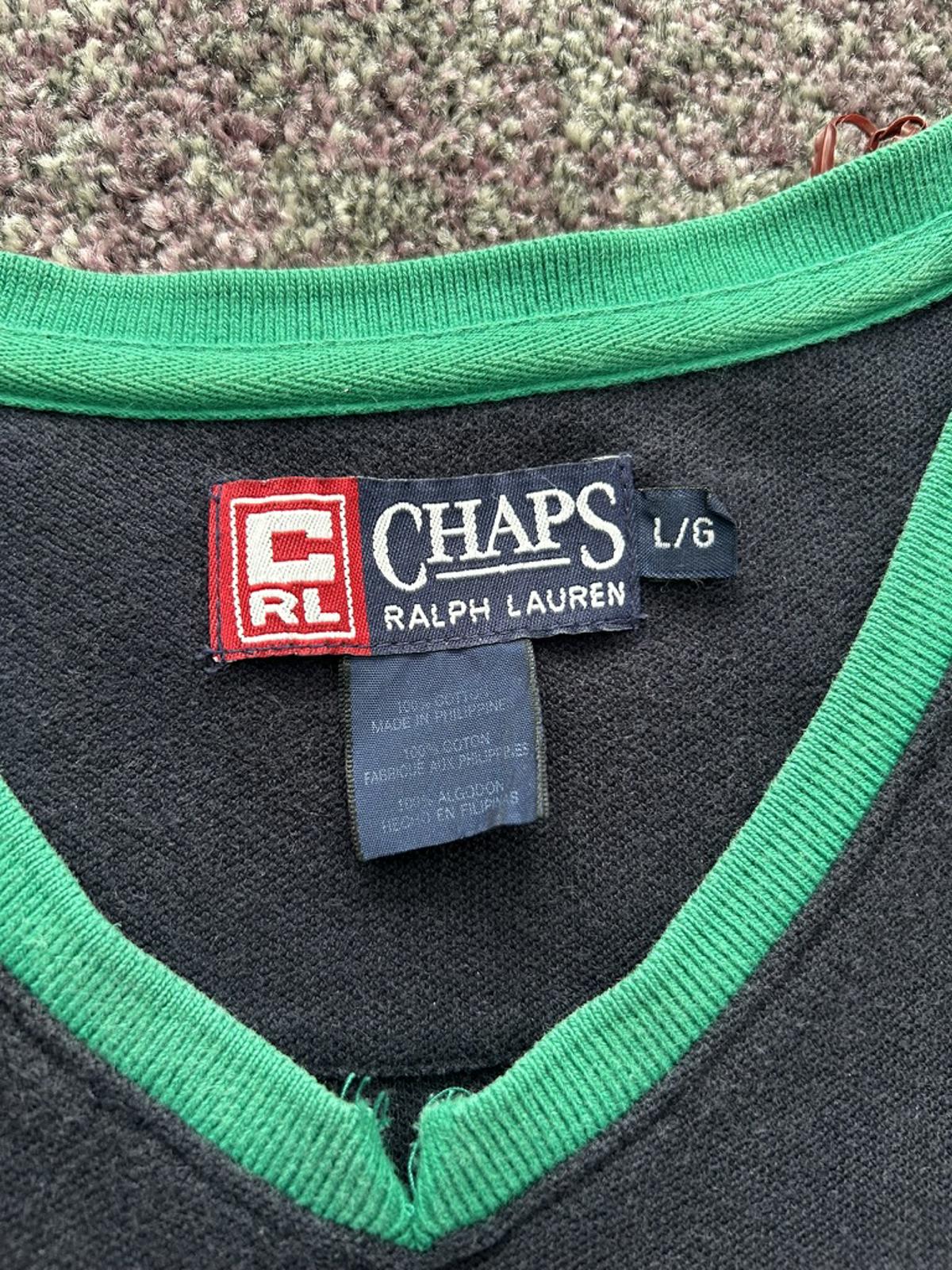 Chaps Ralph Lauren Men's Vintage V-Neck T-Shirt