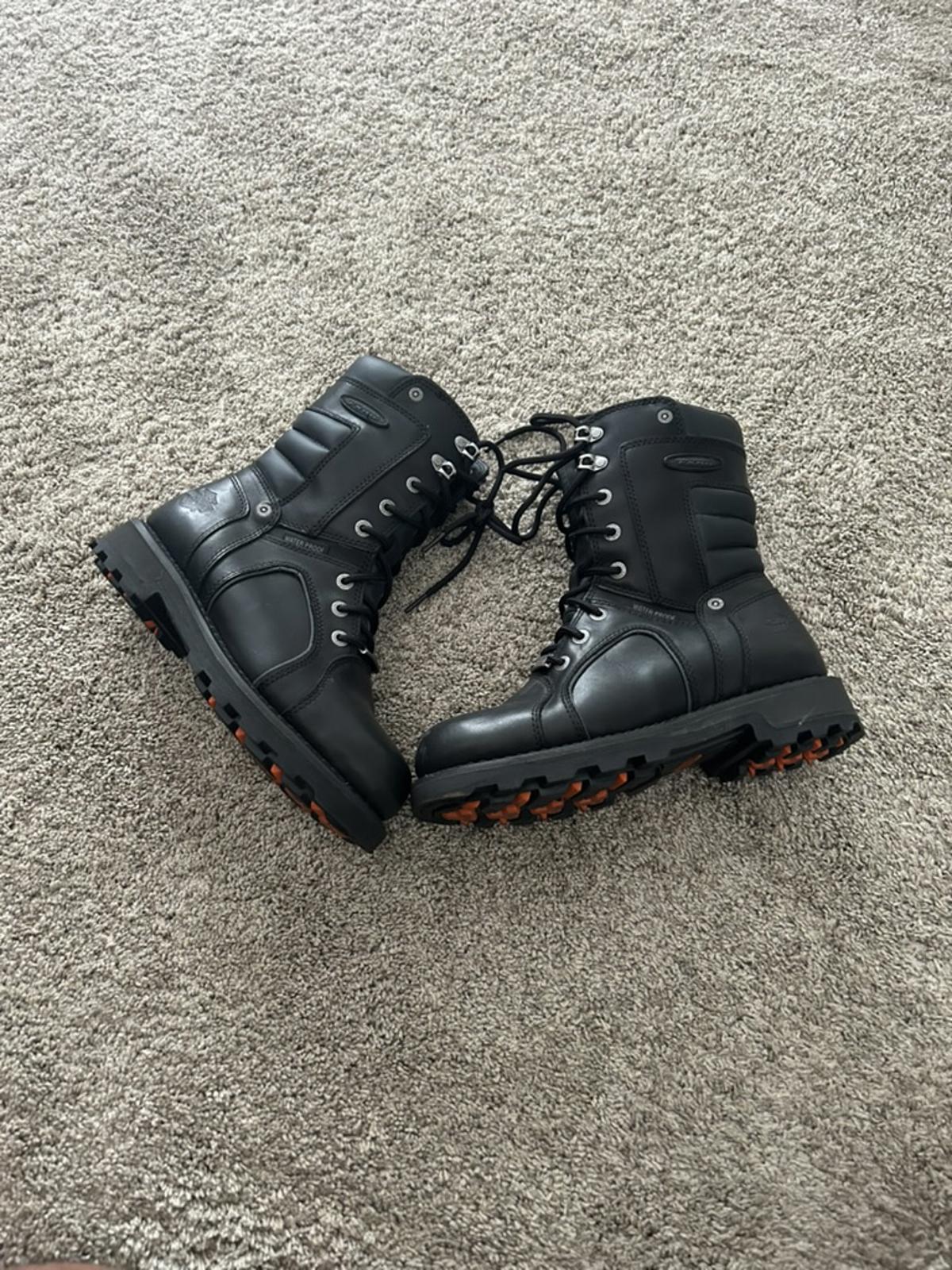 Harley-Davidson Unisex FXRG Lace-Up Boots (Women 9, Men 7)