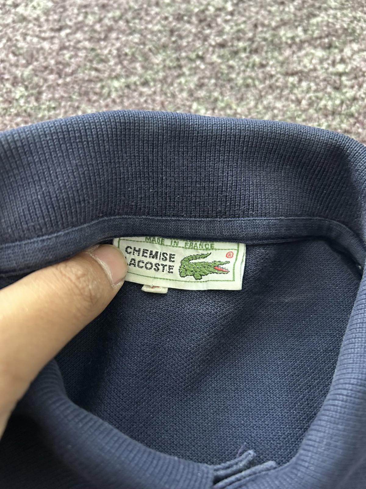 Lacoste Men's Navy Blue Polo Shirt