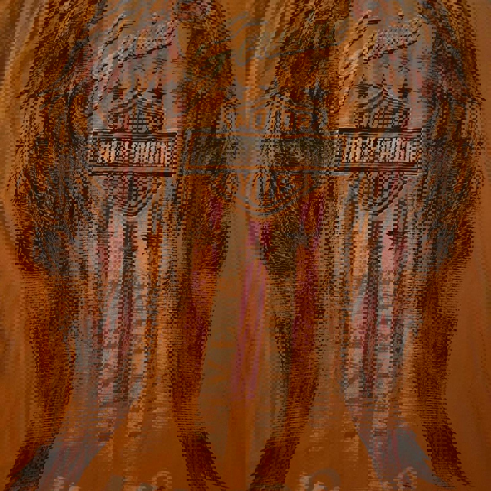 Vintage Harley-Davidson Women's Tank Black Widow Edition