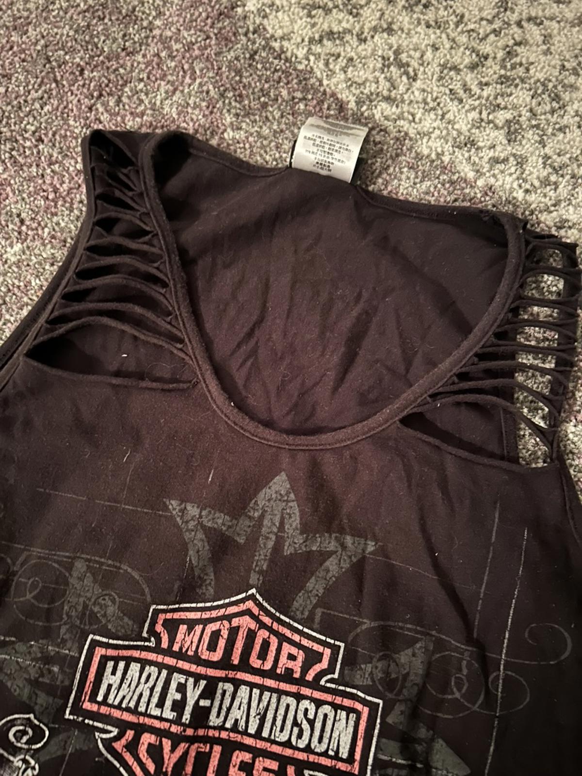Harley-Davidson Buffalo NY Cutout Tank — 2013
