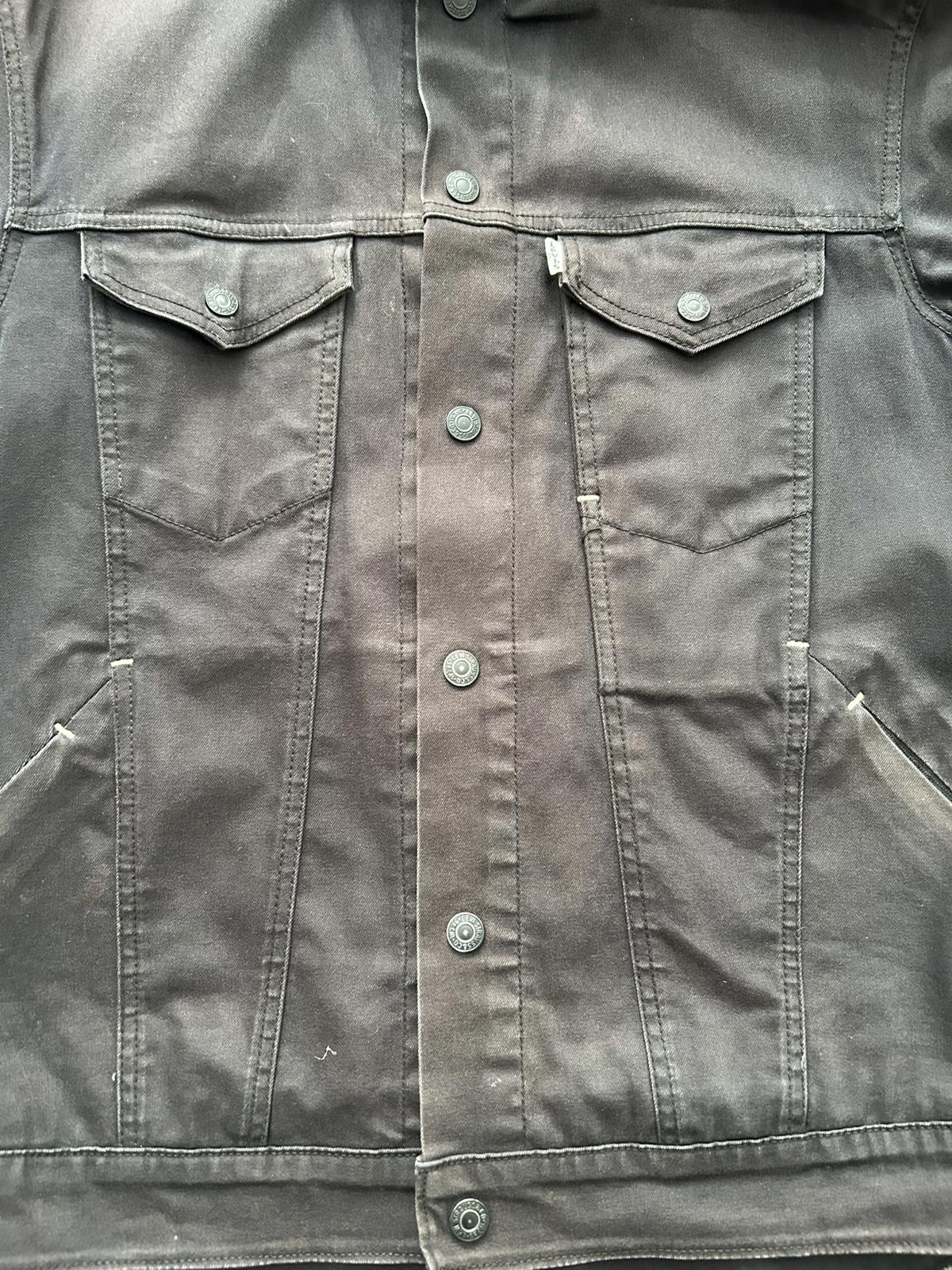 Levi’s Commuter Trucker Jacket – Black Denim Workwear