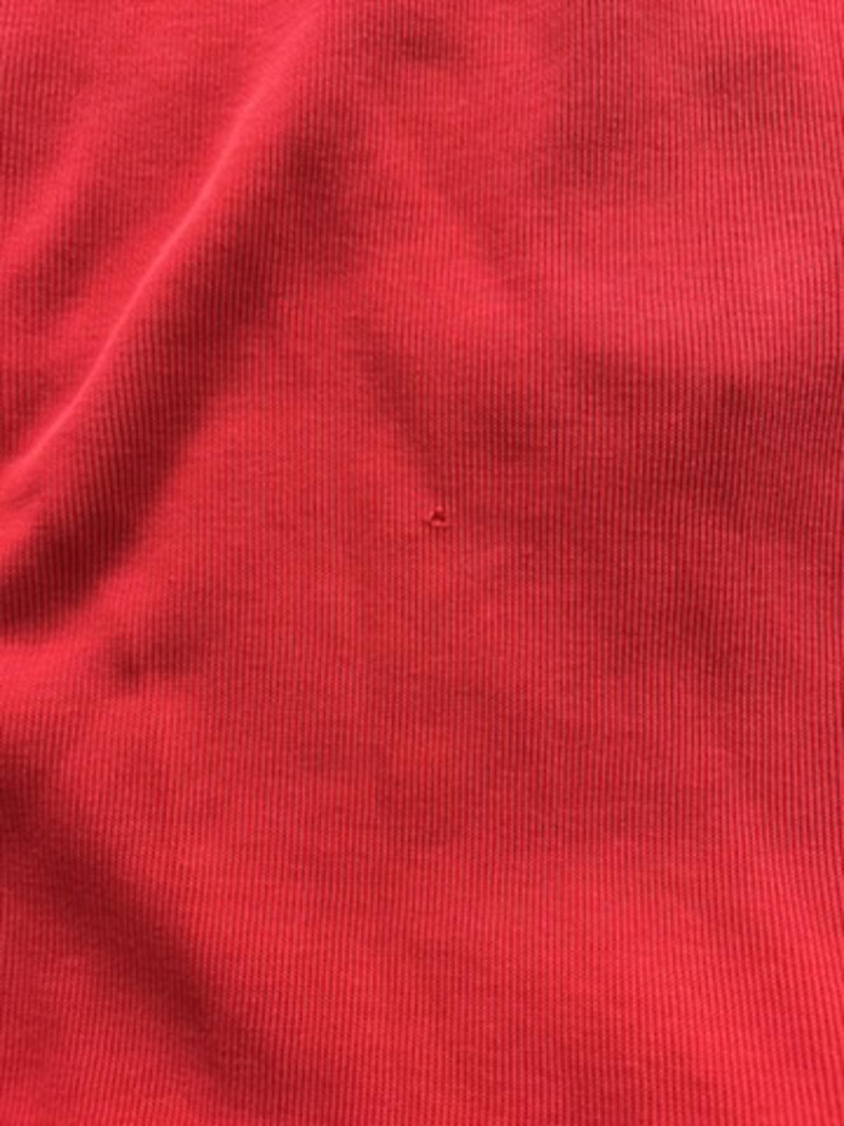 Lacoste Red Quarter-Zip Sweatshirt