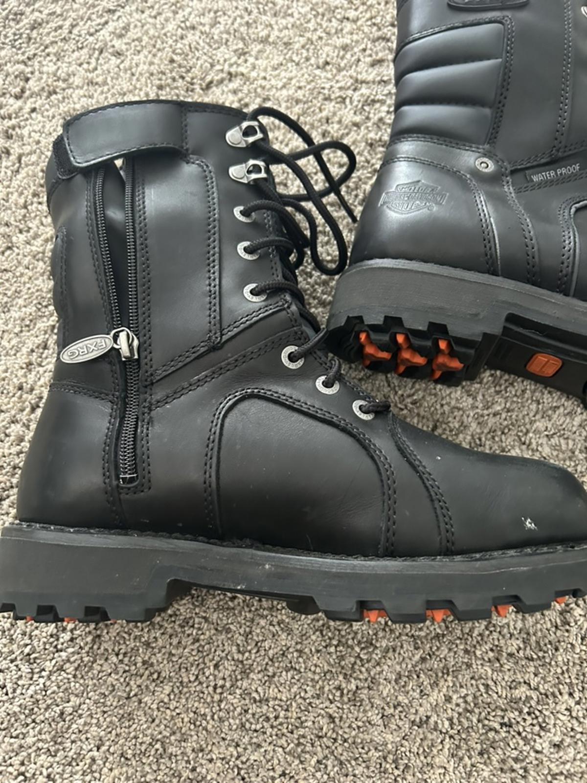 Harley-Davidson Unisex FXRG Lace-Up Boots (Women 9, Men 7)