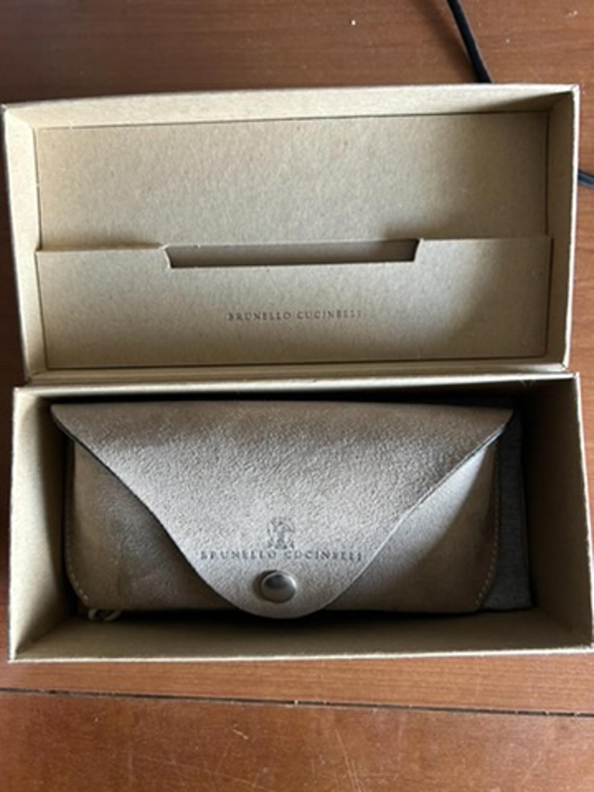 Brunello Cucinelli Eyewear with Case and Accessories