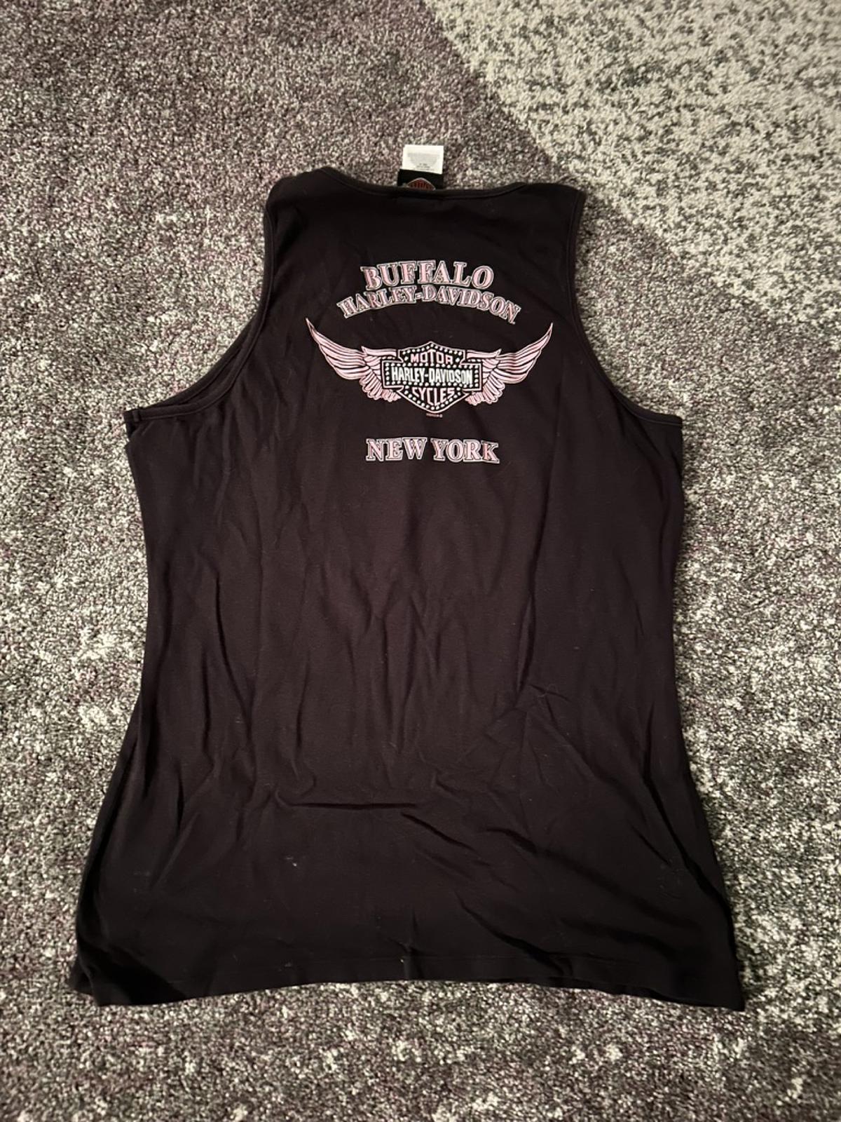 Harley-Davidson Buffalo NY Cutout Tank — 2013
