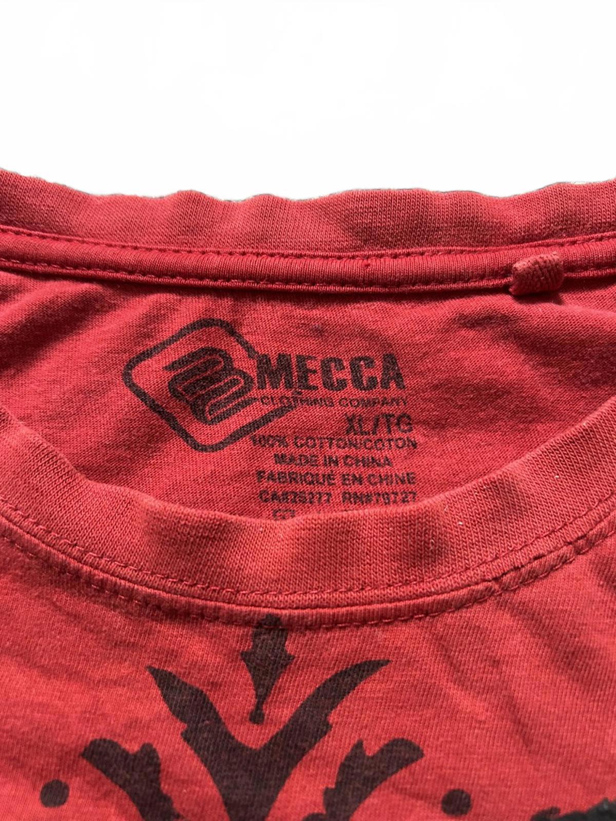 Vintage Mecca Red Graphic Wolf Tee