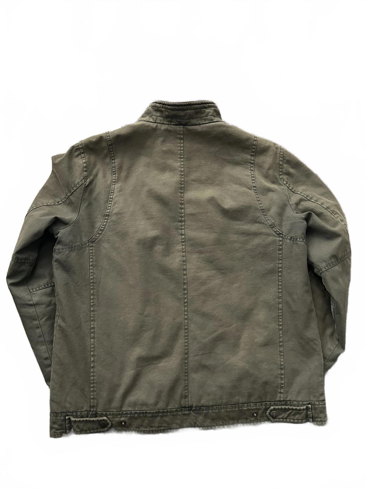 G.H. Bass & Co. Men's Olive Green Utility Jacket L/G