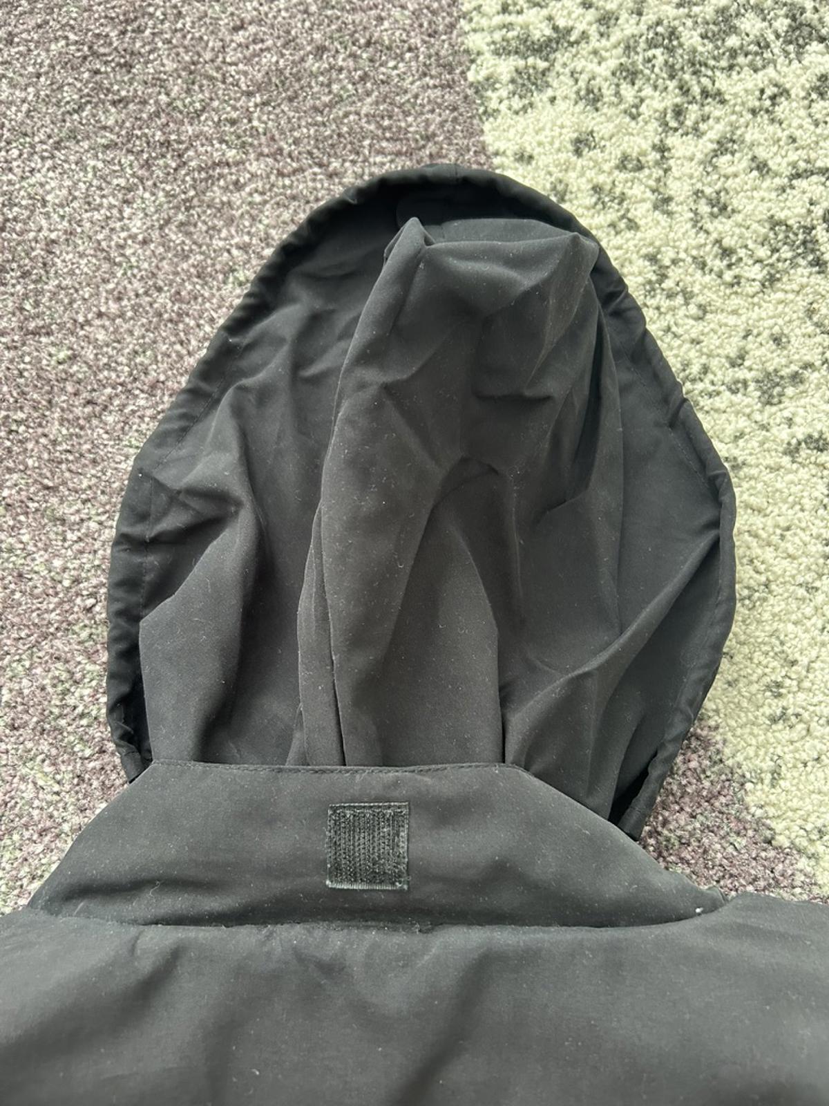 Vintage Nike Puffer Jacket Black USA-Made 90s Y2K