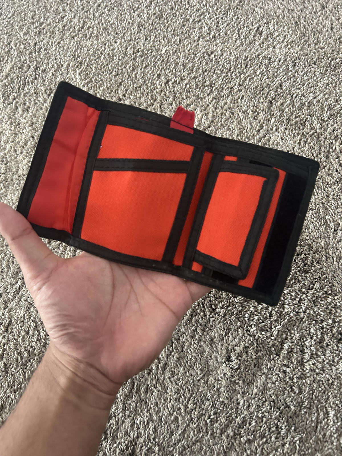 Vintage Disney Pixar Cars Lightning McQueen Tri-Fold Wallet