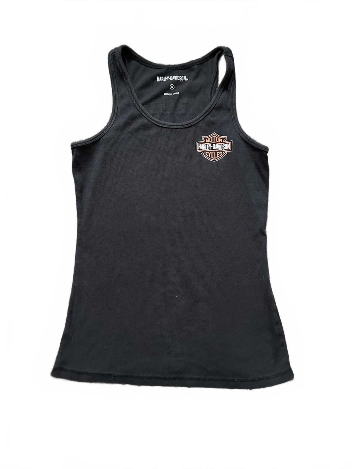 Harley-Davidson Women's Black Racerback Tank Top