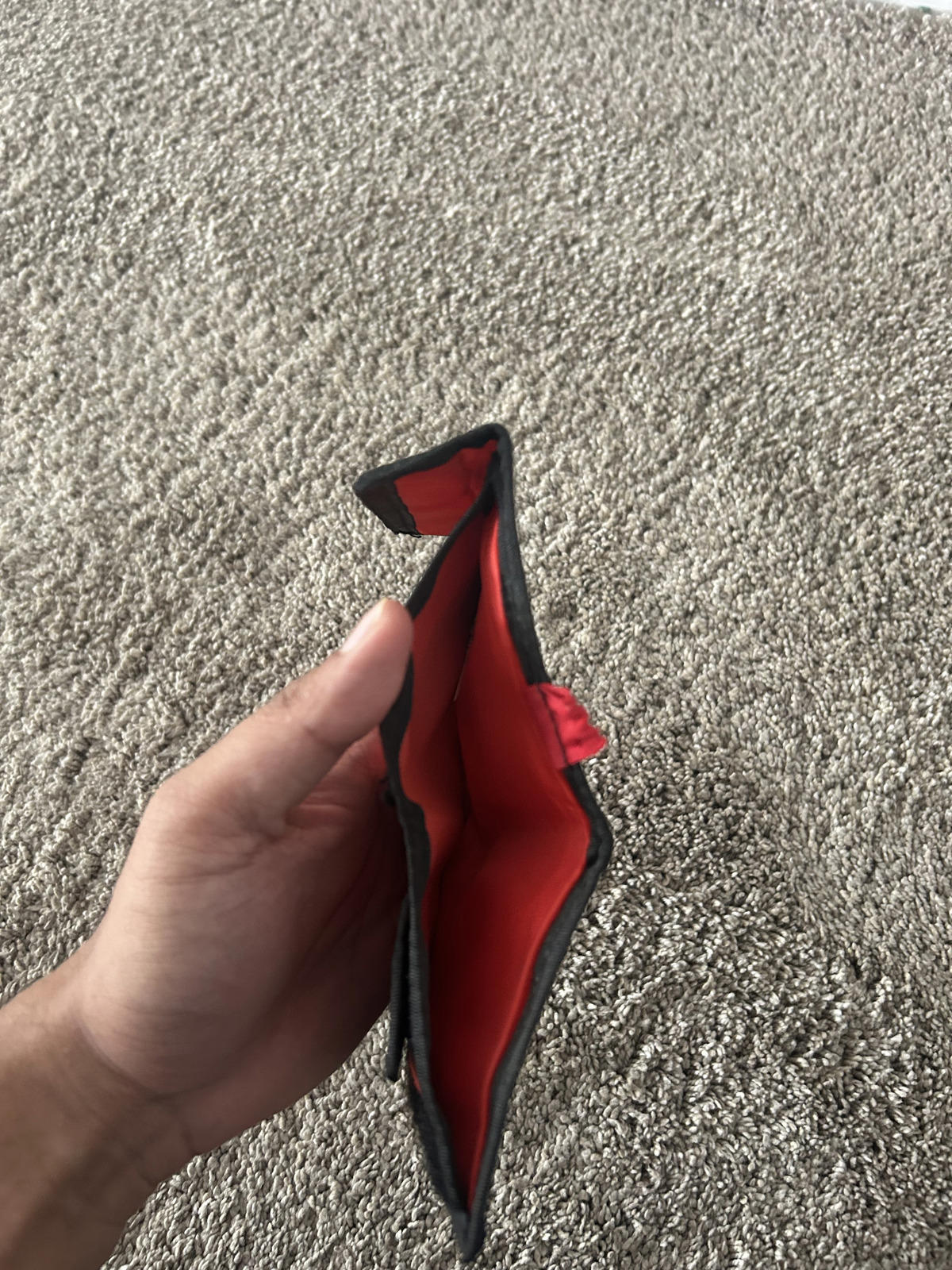 Vintage Disney Pixar Cars Lightning McQueen Tri-Fold Wallet