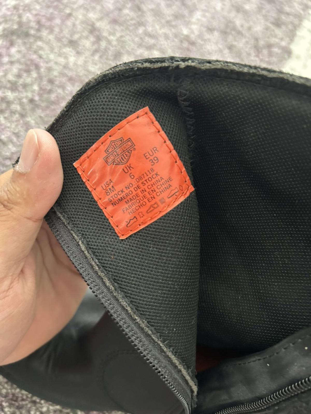 Harley-Davidson Biker Leather Buckle Boots