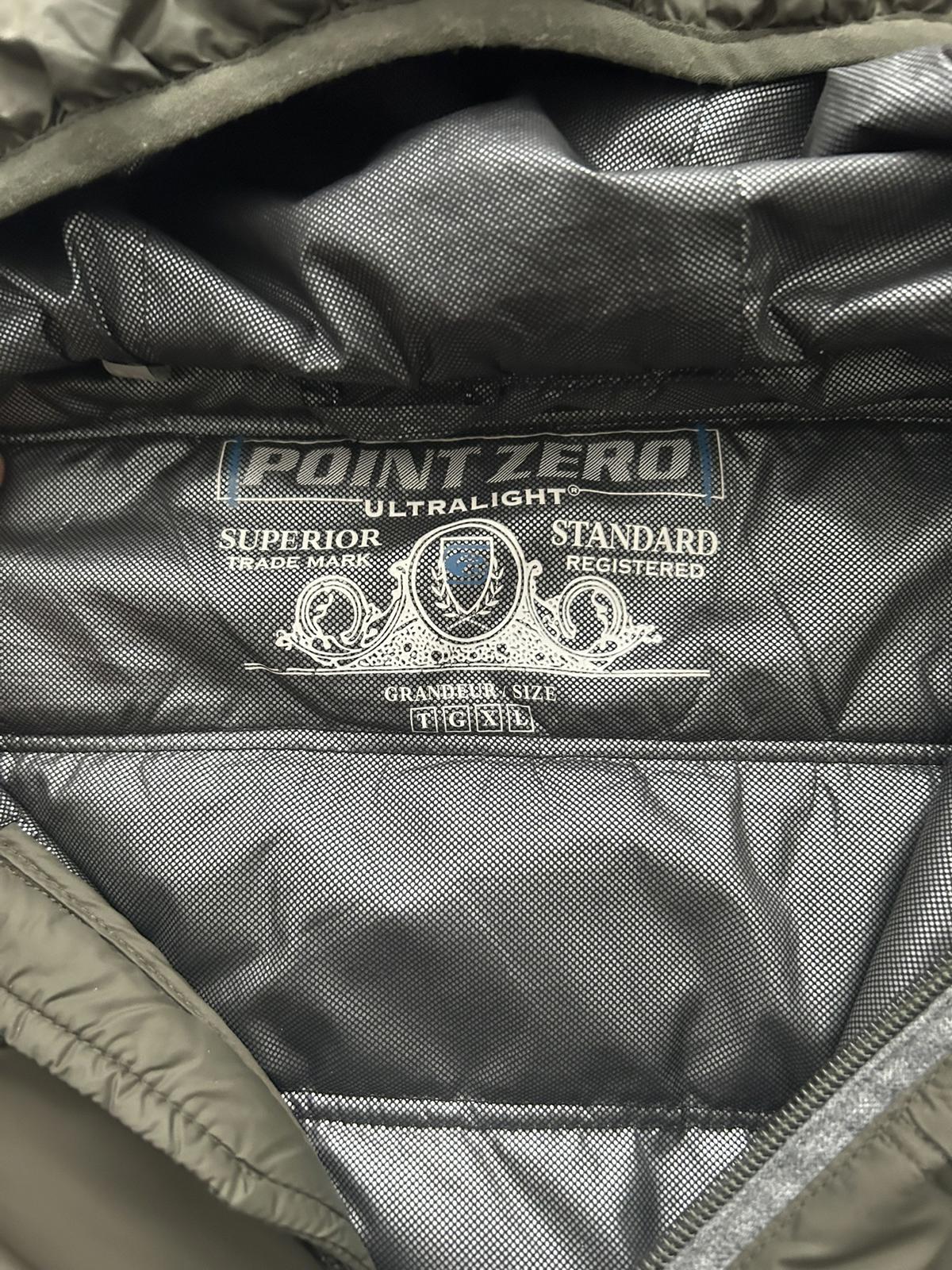 Men's Olive Green Point Zero Ultralight Puffer Jacket