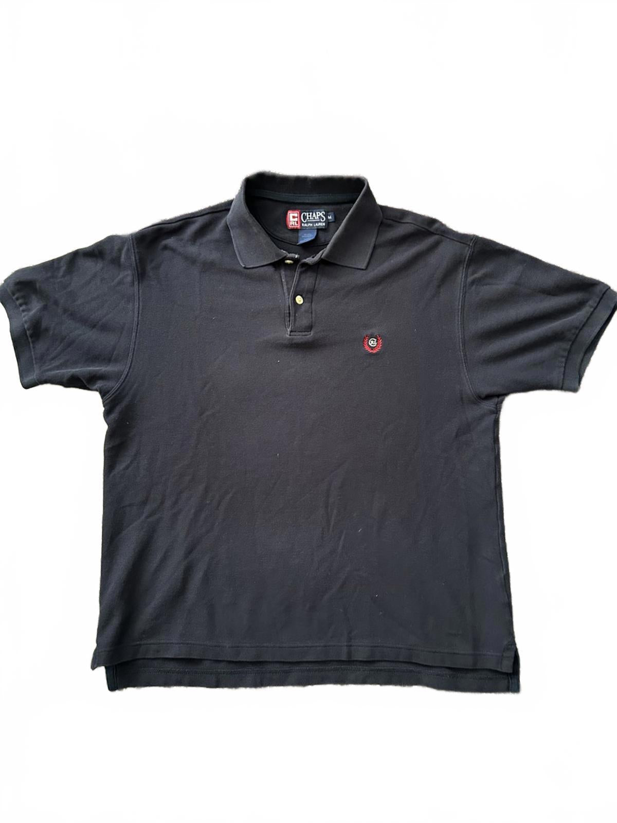 Chaps Ralph Lauren Men's Black Polo Shirt