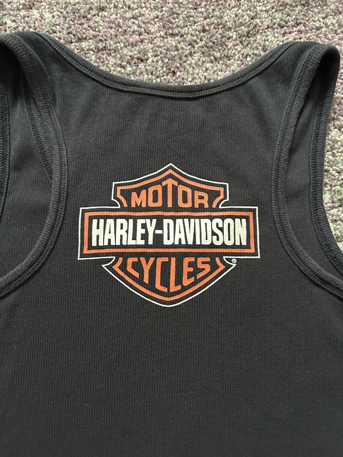 Harley-Davidson Women's Black Racerback Tank Top