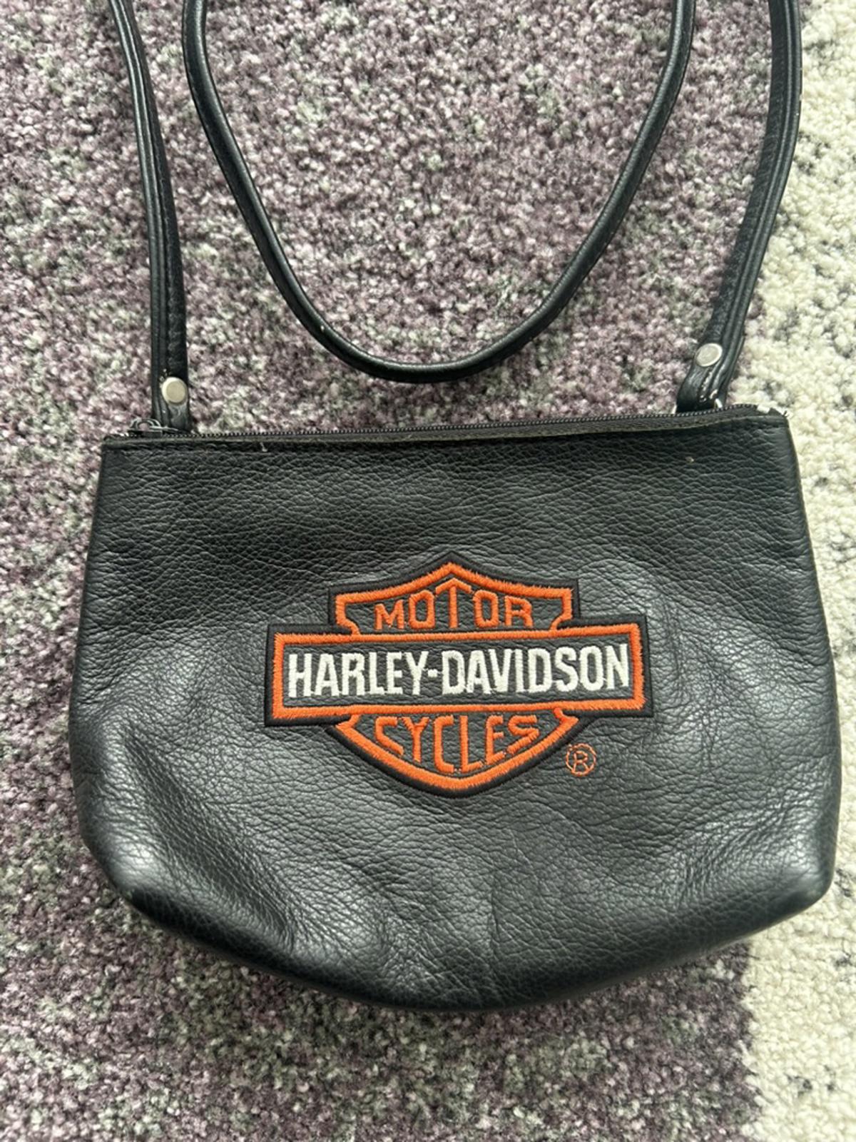 Harley-Davidson Leather Crossbody Bag