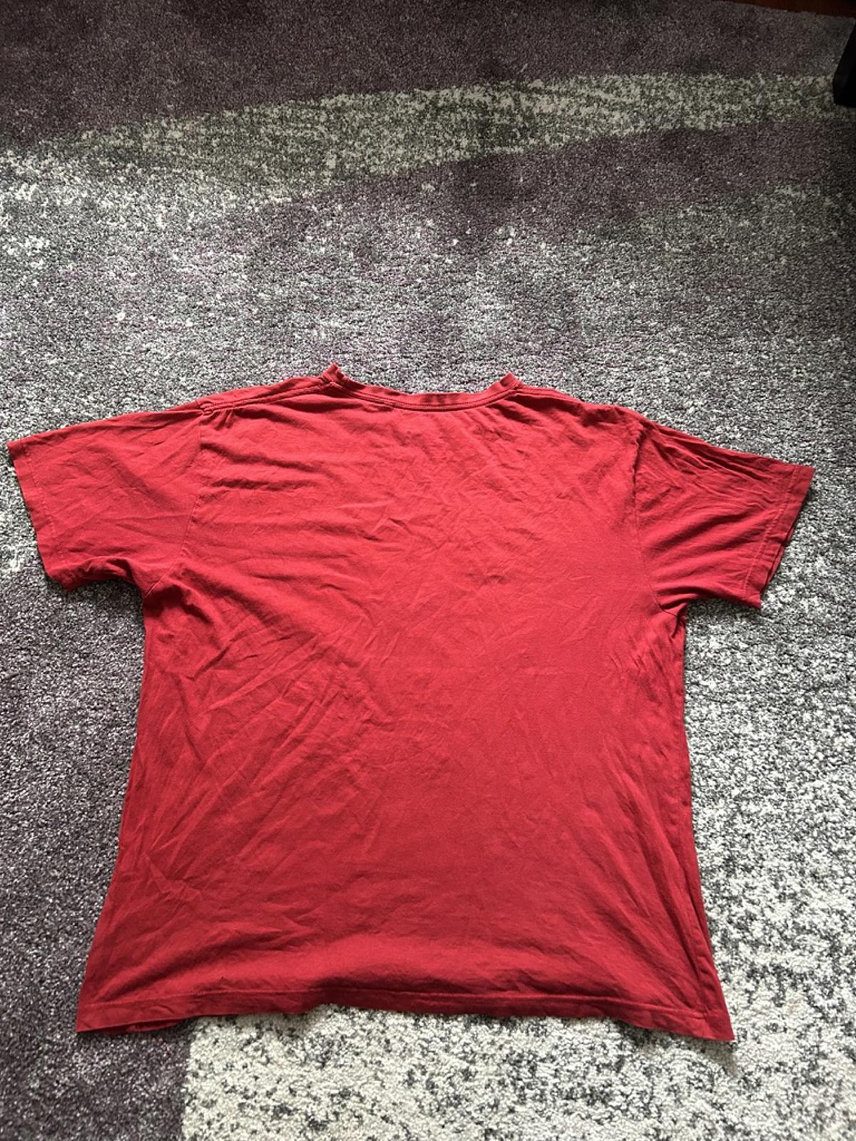 Vintage Mecca Red Graphic Wolf Tee