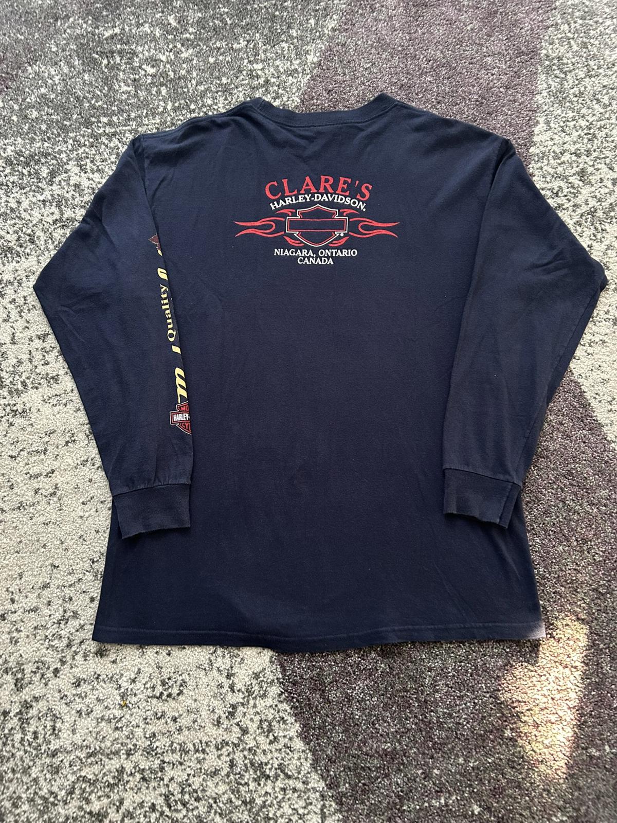 Vintage Harley-Davidson Maple Leaf Long Sleeve