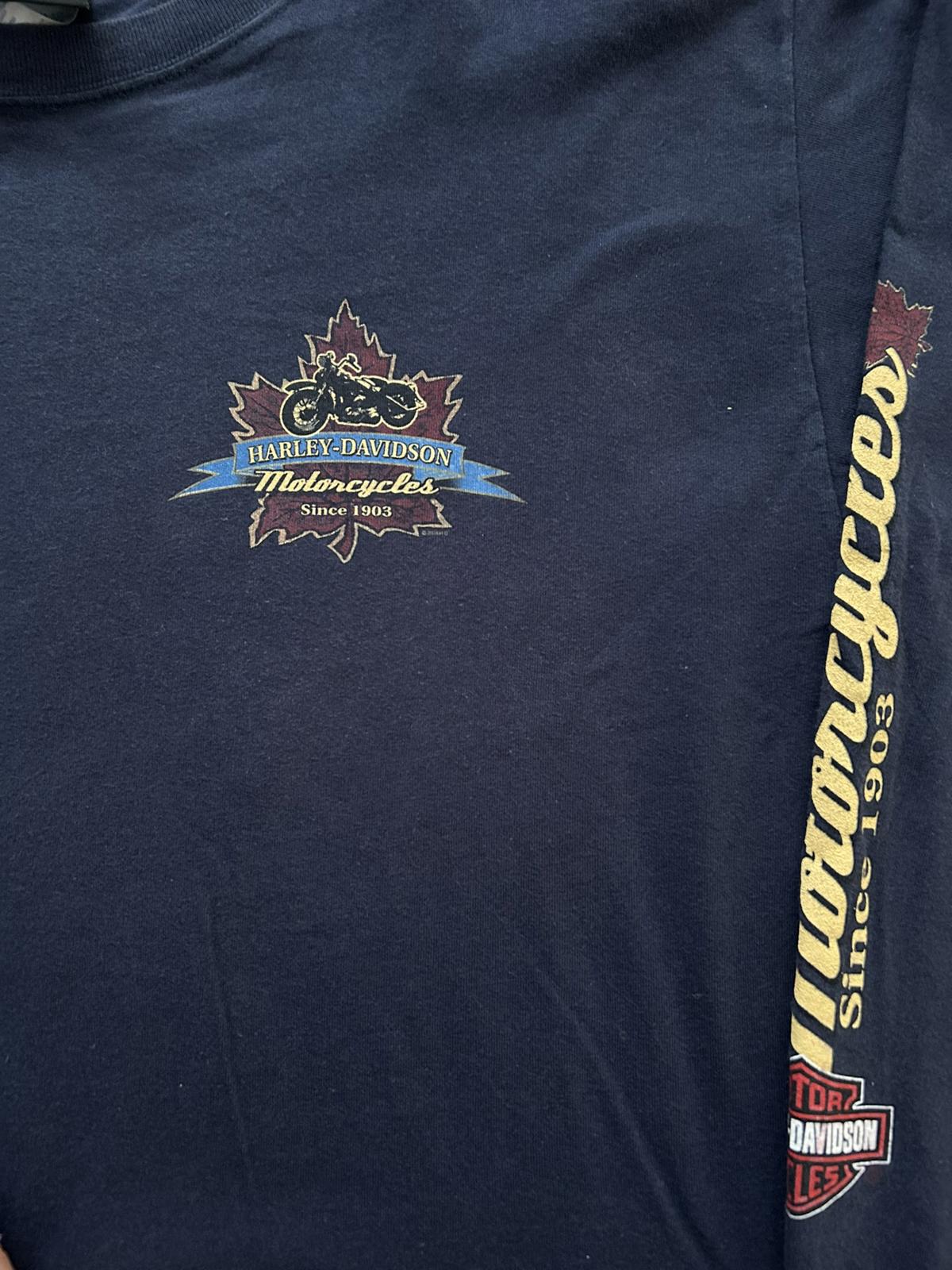 Vintage Harley-Davidson Maple Leaf Long Sleeve