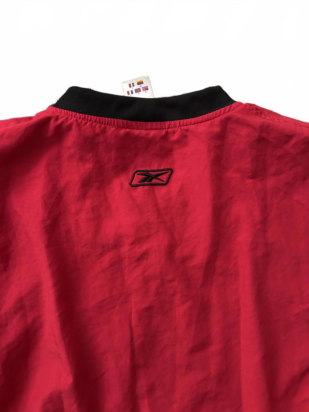 Y2K Reebok (RBK) Red Windbreaker Pullover