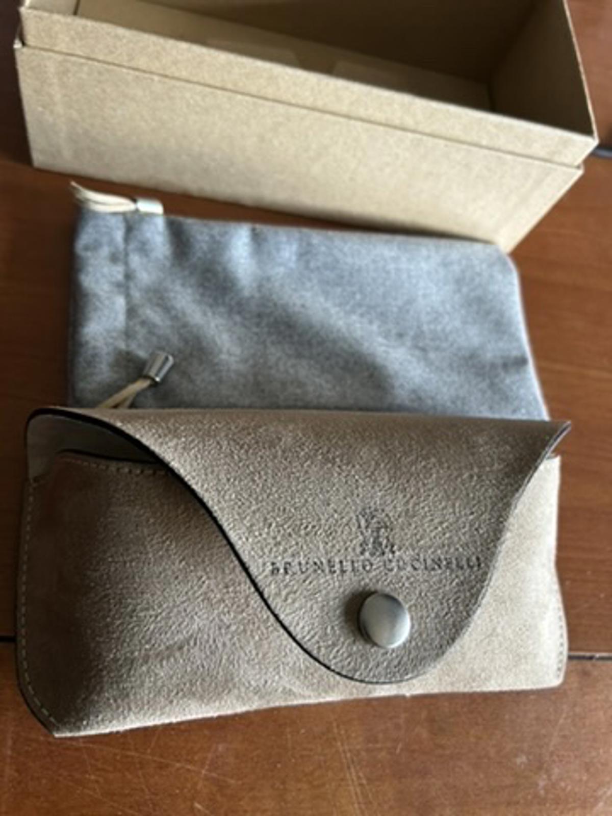 Brunello Cucinelli Eyewear with Case and Accessories
