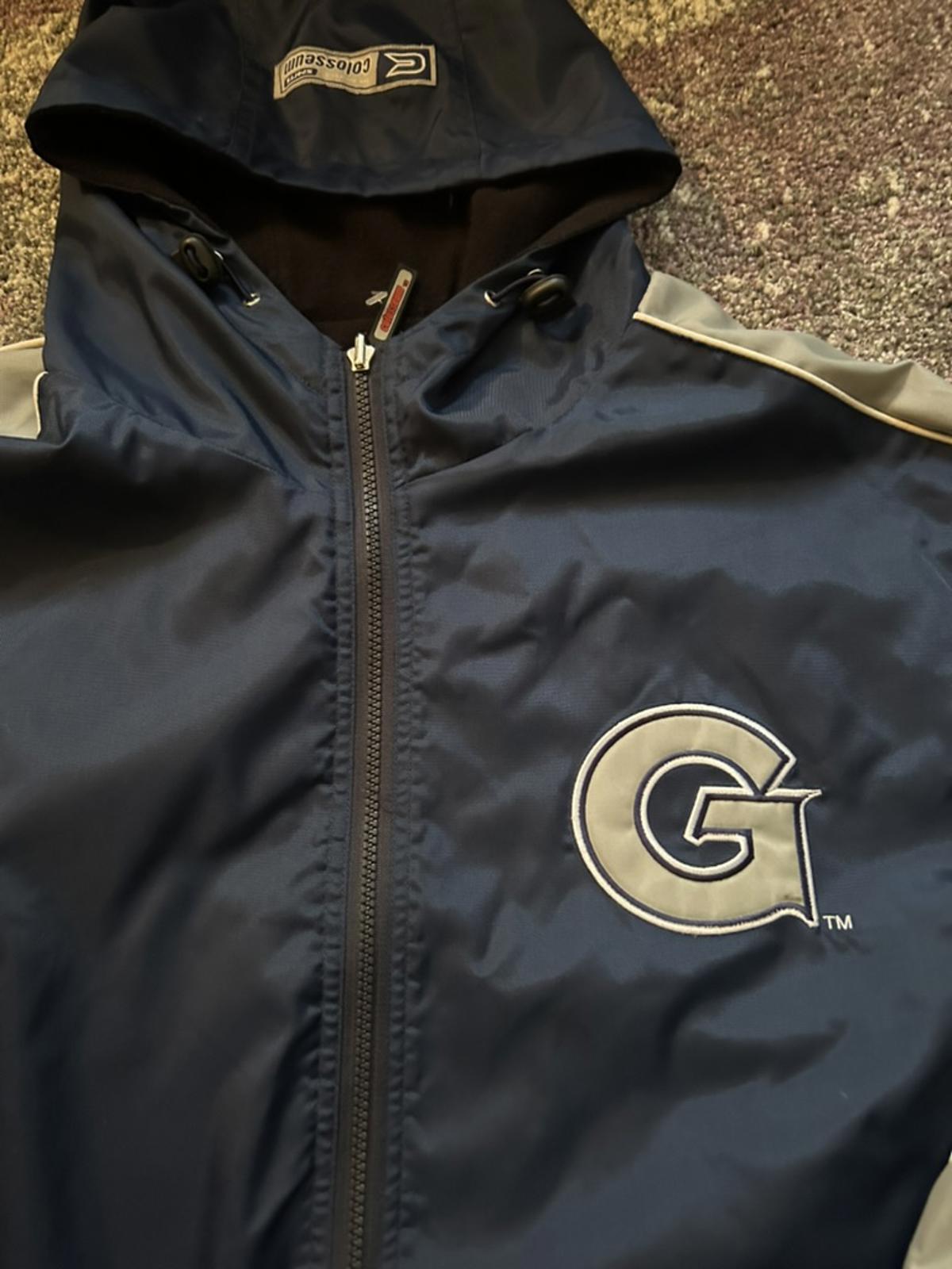 Vintage 90s Reversible Georgetown Hoyas Colosseum Jacket