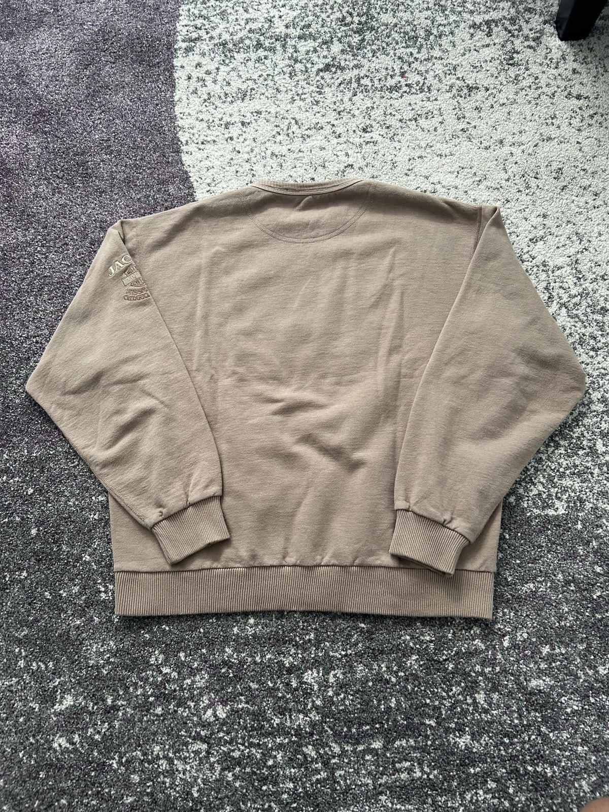 Harley-Davidson Embroidered Crewneck Sweatshirt - Beige