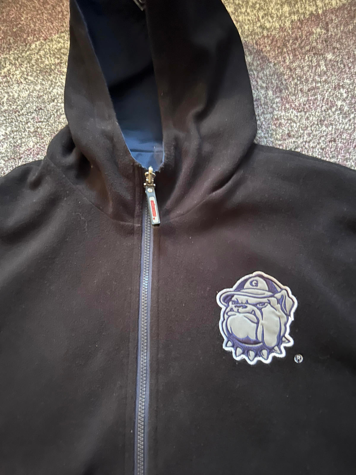 Vintage 90s Reversible Georgetown Hoyas Colosseum Jacket