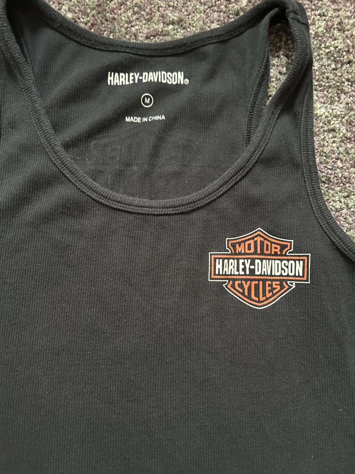 Harley-Davidson Women's Black Racerback Tank Top