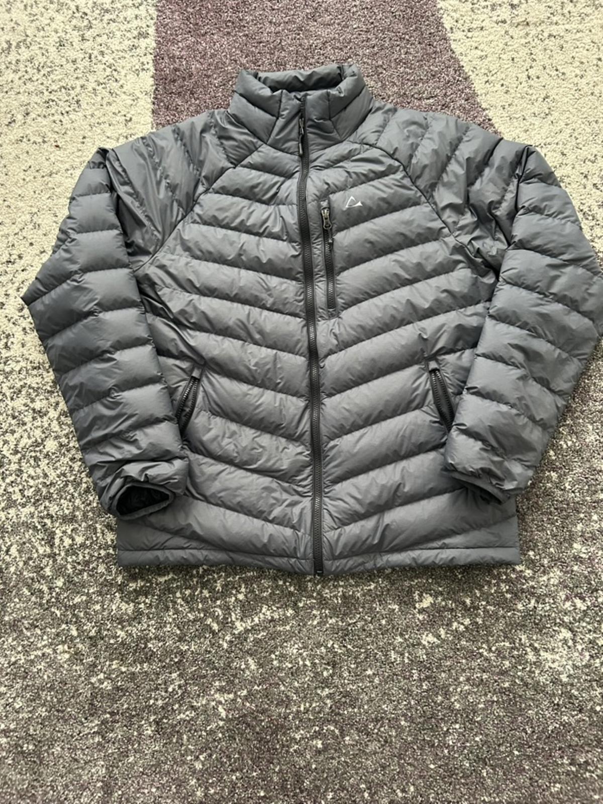 Men's Gray Puffer Jacket by Paradox