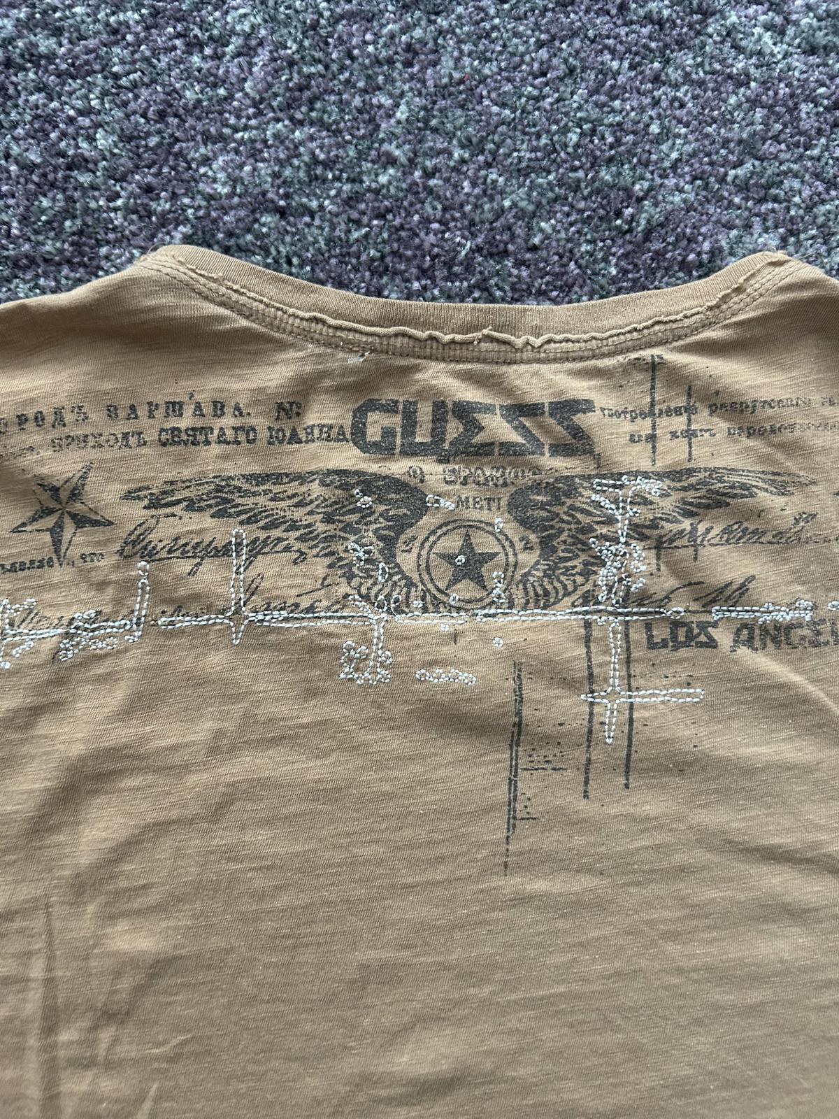 Vintage Guess Los Angeles Graphic Long Sleeve Tee